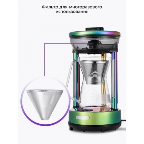 Кофеварка капельная Kitfort КТ-7488 - фото 17