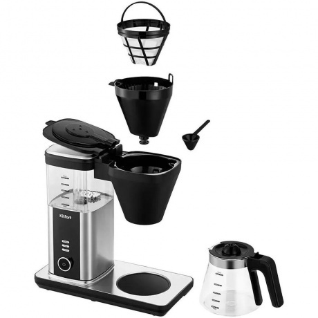 Кофеварка капельная Kitfort КТ-7213 - фото 2