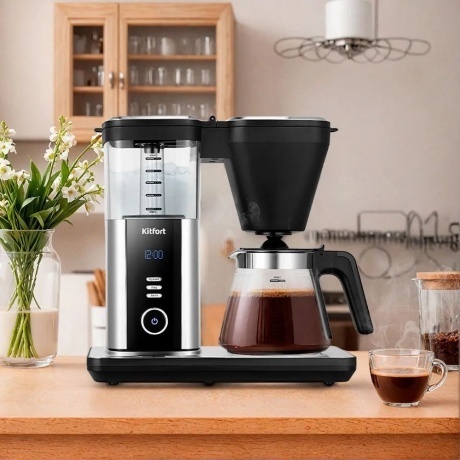 Кофеварка капельная Kitfort КТ-7213 - фото 8