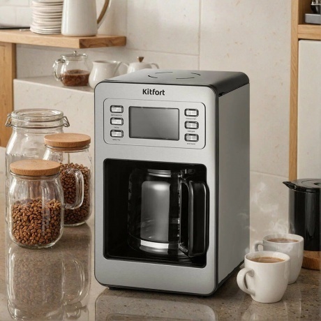 Кофеварка капельная Kitfort КТ-7263 - фото 8