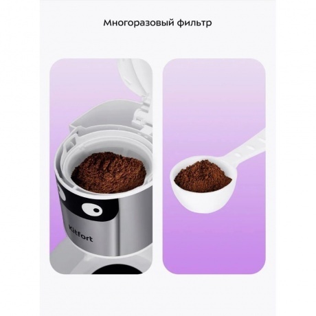 Кофеварка капельная Kitfort КТ-7326 - фото 15