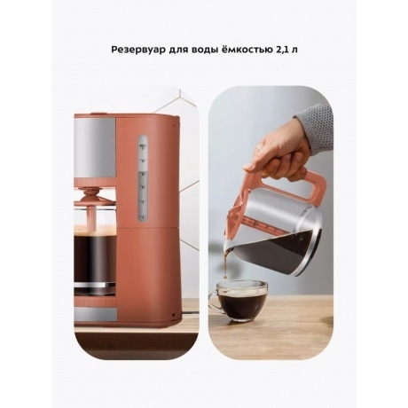 Кофеварка капельная Kitfort КТ-7445 - фото 20