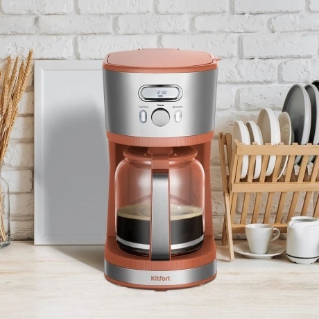 Кофеварка капельная Kitfort КТ-7445 - фото 9