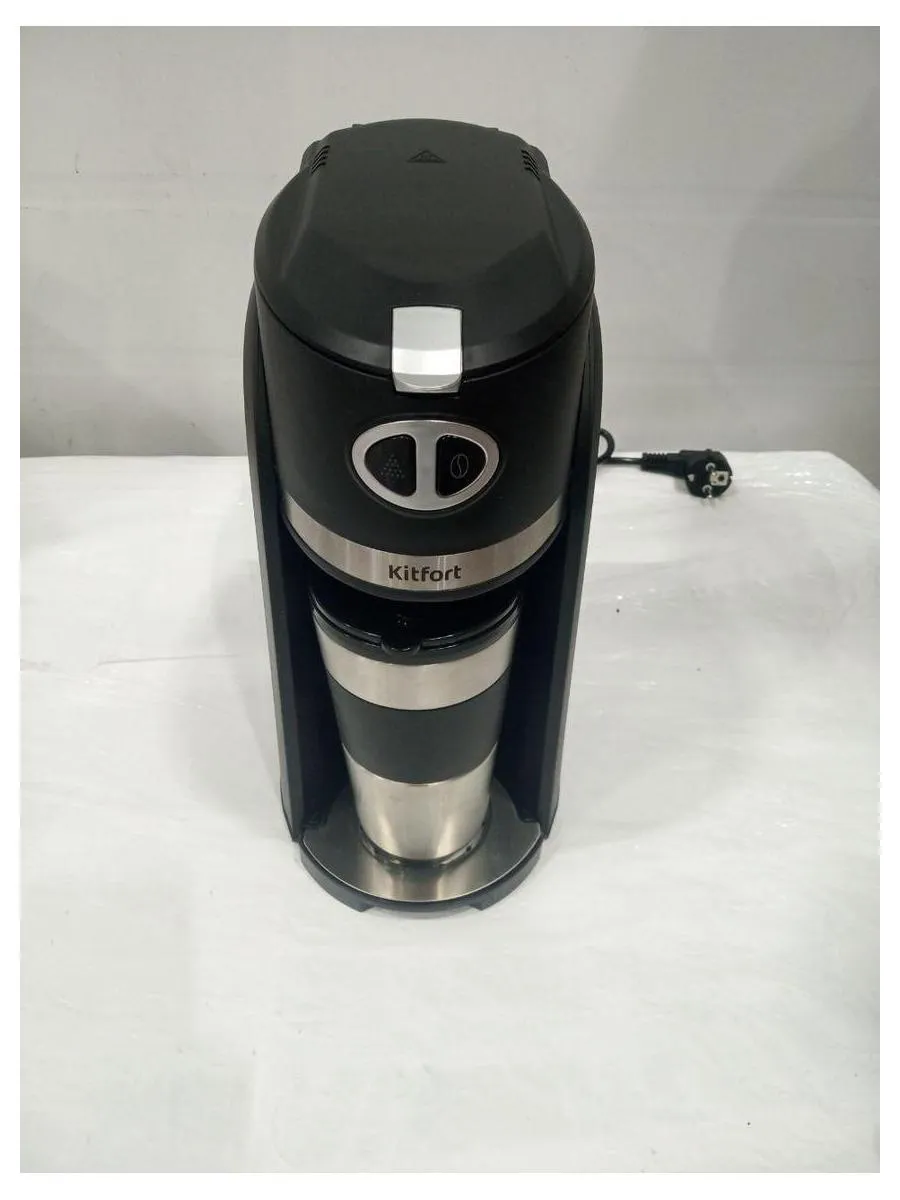 Кофемашина Kitfort KT-796 хорошее состояние - фото 3
