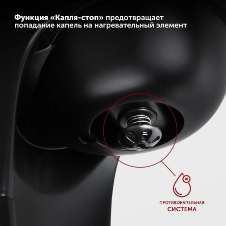 Кофеварка капельная Starwind STD1212 600Вт черный - фото 4