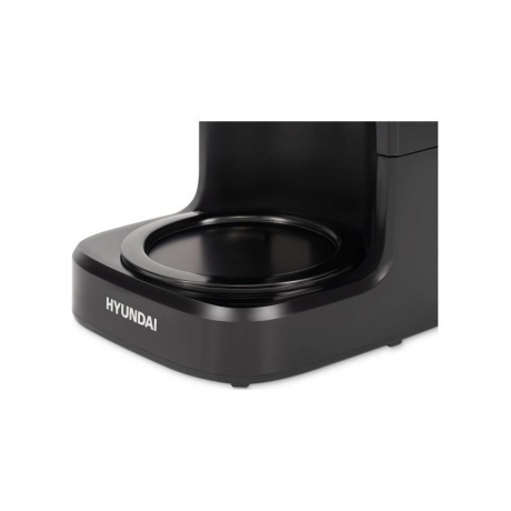 Кофеварка капельная Hyundai HYD-1212 900Вт черный/серебристый - фото 17