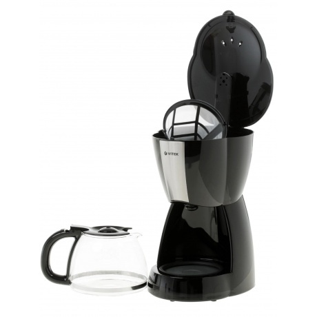 Кофеварка капельная Vitek VT-1503 900Вт черный - фото 5