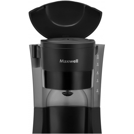 Кофеварка капельная Maxwell MW-1650 600Вт черный - фото 2
