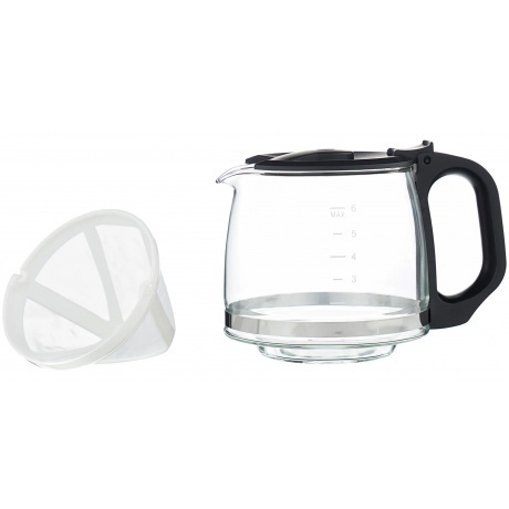 Кофеварка капельная Maxwell MW-1650 600Вт черный - фото 12