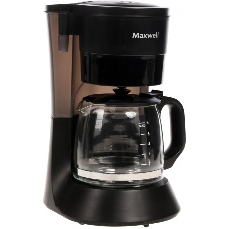 Кофеварка капельная Maxwell MW-1650 600Вт черный - фото 16