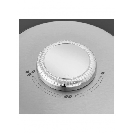 Кофеварка капельная Rondell 1100-RE-01 1000Вт серебристый/черный - фото 4