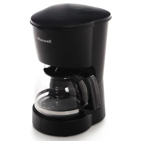 Кофеварка капельная Maxwell MW-1657 BK 600Вт черный - фото 2