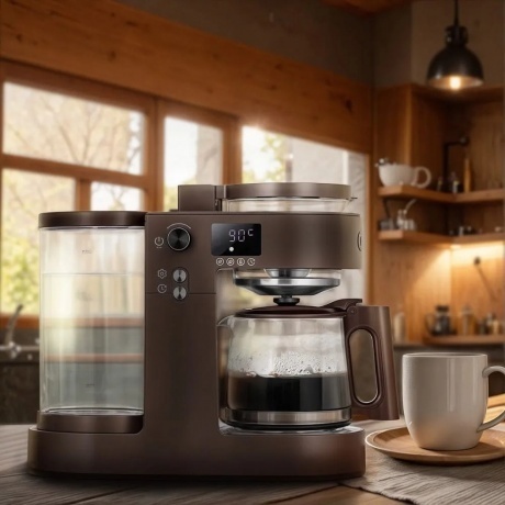 Кофеварка капельная 2 в 1 Kitfort КТ-7590 - фото 2