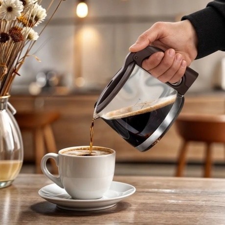 Кофеварка капельная 2 в 1 Kitfort КТ-7590 - фото 8