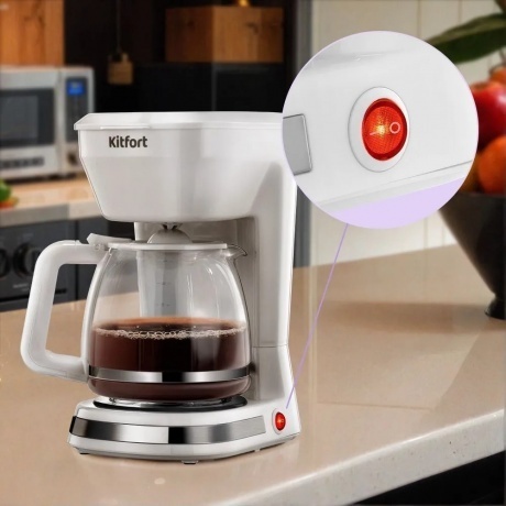 Кофеварка капельная Kitfort КТ-7538 - фото 4