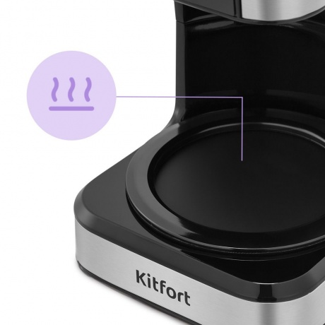 Кофеварка капельная Kitfort КТ-7628 - фото 5