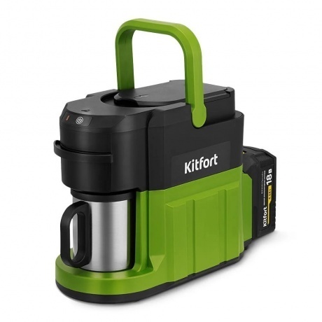 Портативная кофеварка 2 в 1 Kitfort КТ-7544