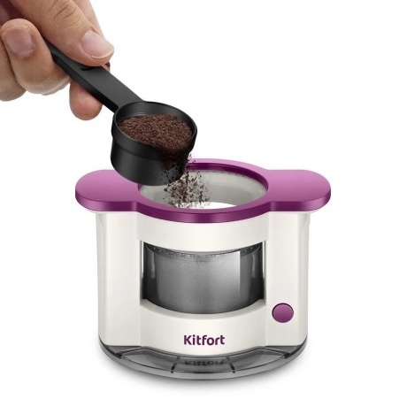 Портативная Кофеварка Kitfort КТ-7576 - фото 4