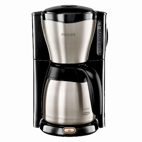 Кофеварка капельная Philips HD7546/20 Cafe Gaia серебристая/черн...