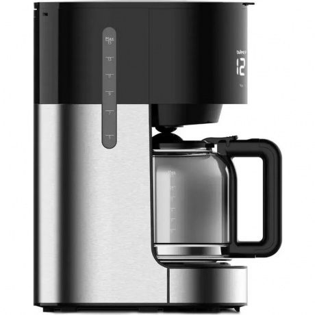 Капельная кофеварка BQ CM1001 Черный-стальной - фото 3