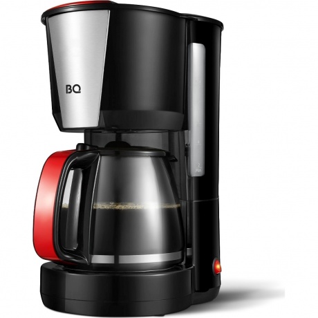 Капельная кофеварка BQ CM1008 Черный-красный - фото 1