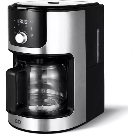 Капельная кофеварка со встроенной кофемолкой BQ CM1010 Черный-Ст...