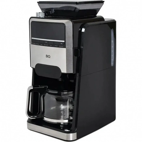 Капельная кофеварка со встроенной кофемолкой BQ CM3002 Черный-Ст...