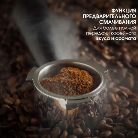Капельная кофеварка со встроенной кофемолкой BQ CM7001 Стальной-Черный - фото 11