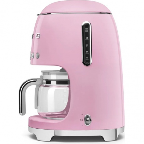 Кофеварка капельная Smeg DCF02PKEU розовый - фото 3
