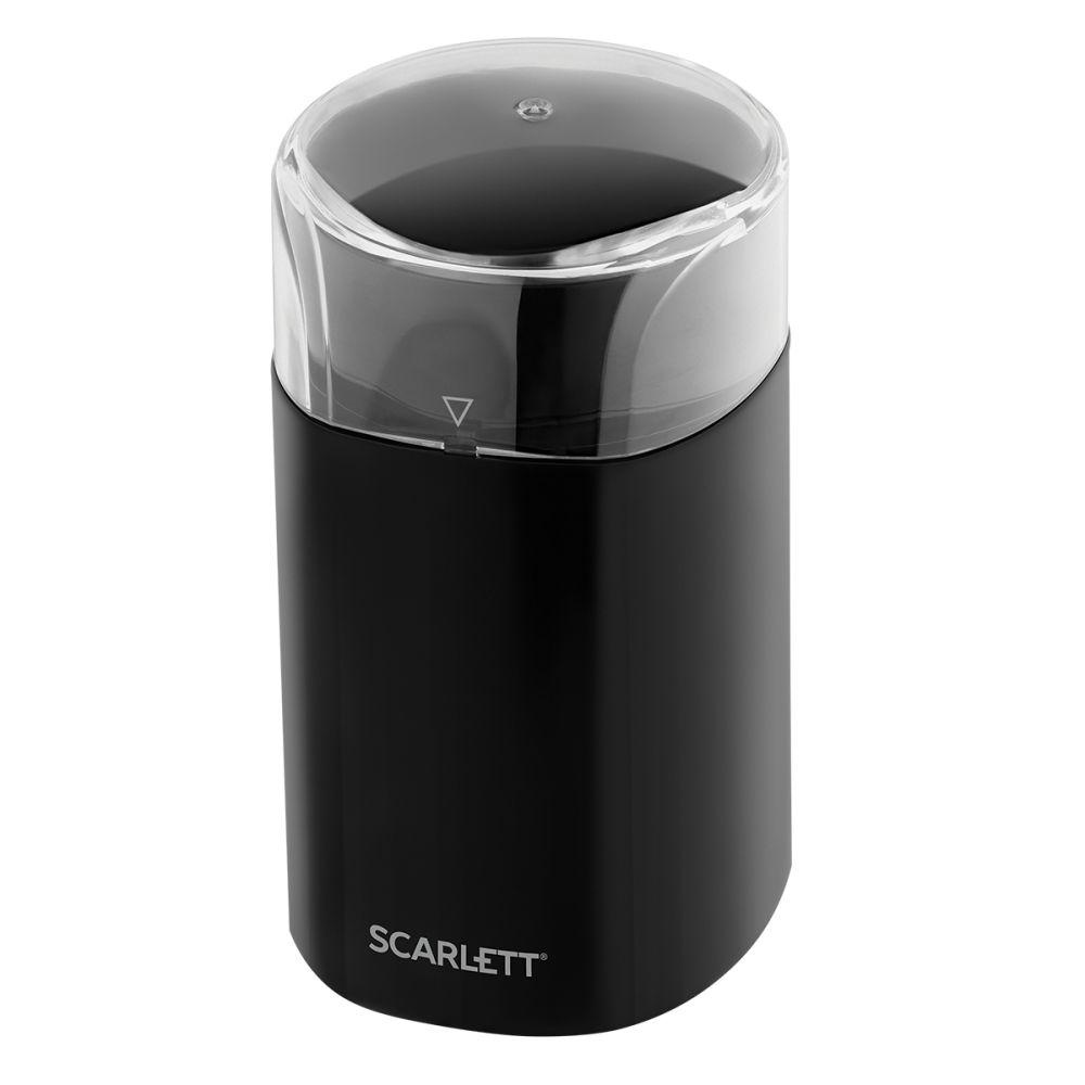 Кофемолка Scarlett SC-CG44505 160Вт сист.помол.:ротац.нож вместим.:60гр черный цена и фото