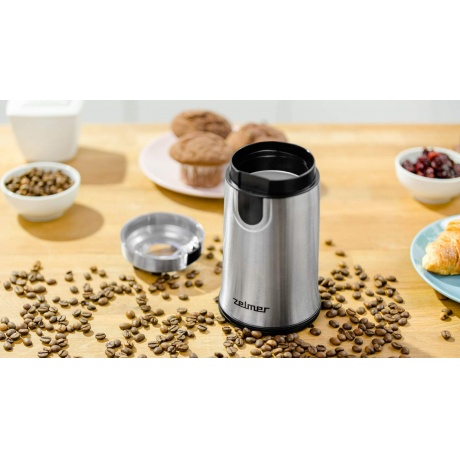 Кофемолка Zelmer ZCG7425 INOX - фото 6