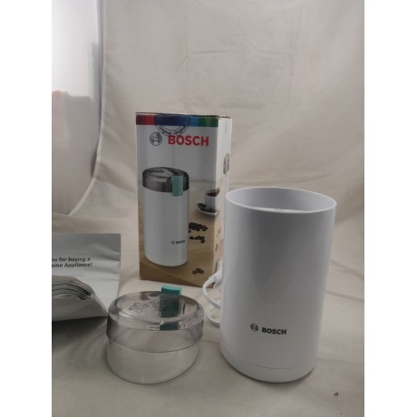 Кофемолка Bosch MKM 6000 белая отличное состояние - фото 2