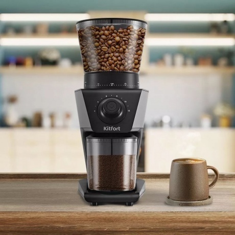 Кофемолка Kitfort КТ-7245 - фото 2