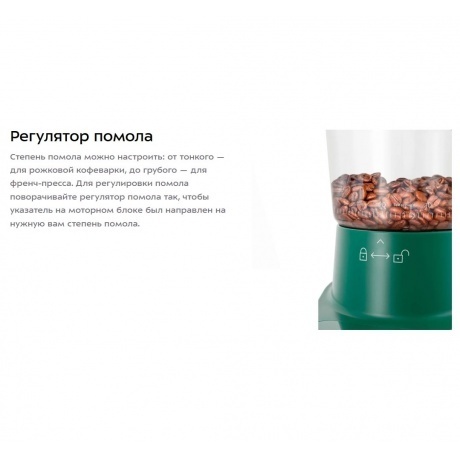 Кофемолка Kitfort КТ-7322 - фото 10