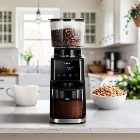 Кофемолка Kitfort КТ-7517 - фото 7