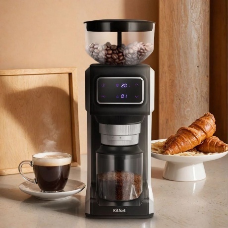 Кофемолка Kitfort КТ-7547 - фото 5