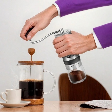 Ручная кофемолка Kitfort КТ-7470 - фото 5