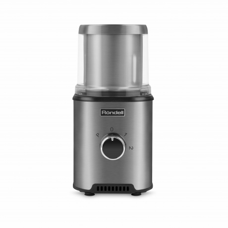 

Кофемолка Rondell RDE-1150 350Вт сист.помол.:ротац.нож вместим.:110гр серебристый