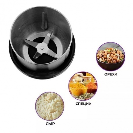 Кофемолка 3 в 1 Kitfort КТ-799 - фото 4