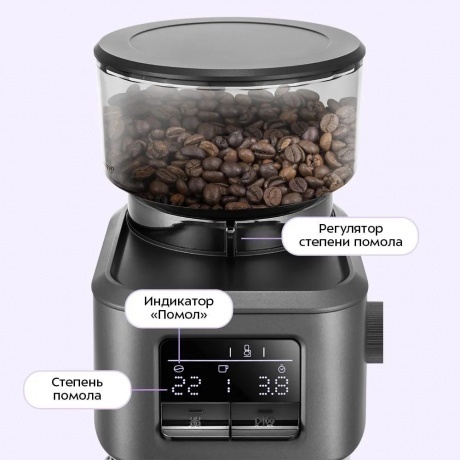 Кофемолка Kitfort КТ-7555 - фото 3