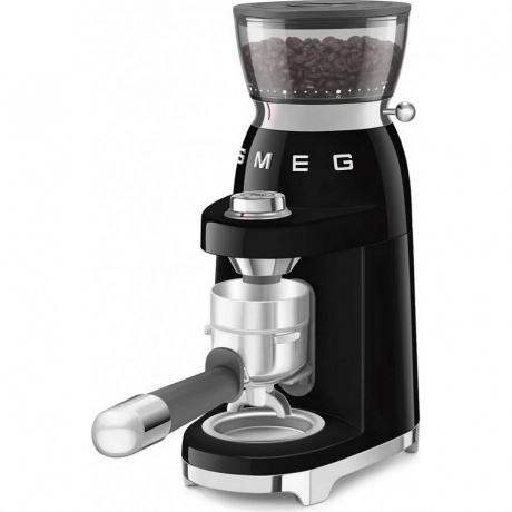 Кофемолка Smeg CGF03BLEU черная - фото 6