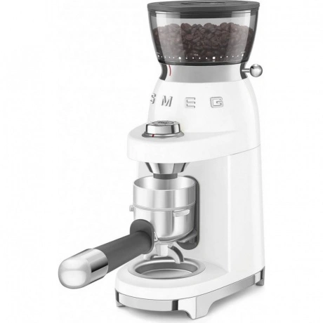 Кофемолка Smeg CGF03WHEU белая