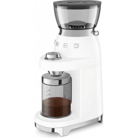 Кофемолка Smeg CGF03WHEU белая - фото 8