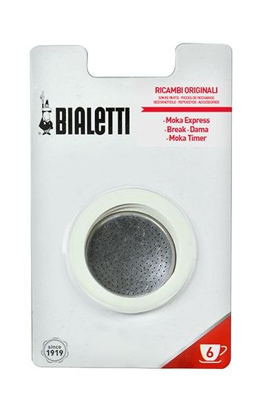 Набор Bialetti 3 уплотнителя + 1 фильтр на 6 порций 5242_1039