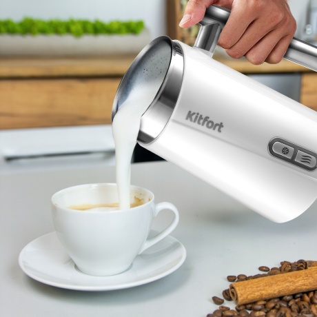 Капучинатор Kitfort KT-751-2 белый - фото 2