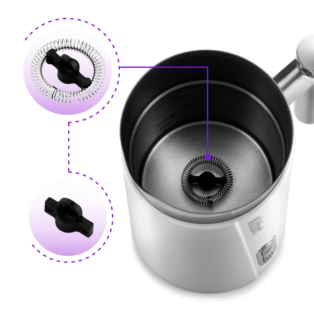 Капучинатор Kitfort KT-751-2 белый - фото 4