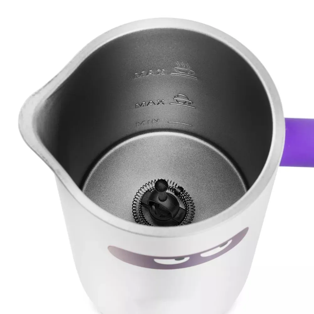 Капучинатор Kitfort КТ-774-1 бело-фиолетовый - фото 2