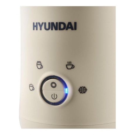 Капучинатор Hyundai HMF-P300 стационар. 300мл кремовый - фото 9