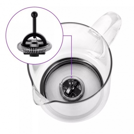 Капучинатор Kitfort КТ-7199-1 черный - фото 12