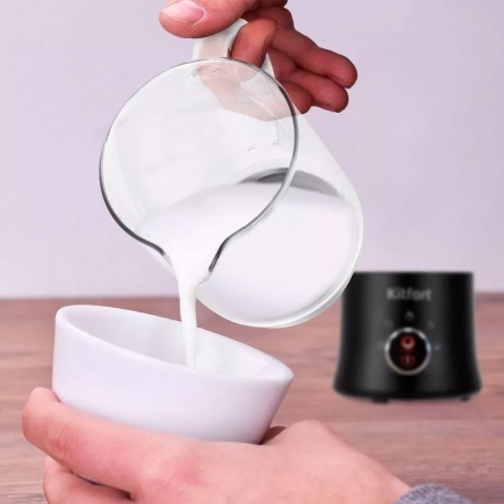 Капучинатор Kitfort КТ-7199-1 черный - фото 14